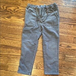 Kids Gray Corduroy Pants